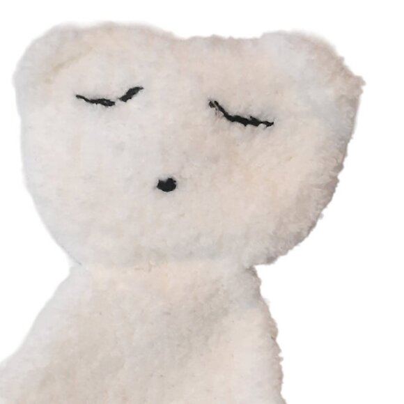 Sugarboo & Co. Bear With Quote “Everything Is Possible" Baby Lovey Blanket - Picture 2 of 5